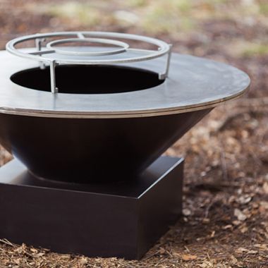 Дизайнерский мангал AHOS Original low corten
