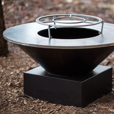 Дизайнерский мангал AHOS Original low corten