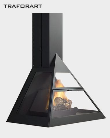 Камин пристенный Traforart Admeto подвесной