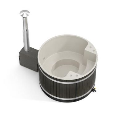 Уличная купель на дровах Kirami Comfort Family M CULT-si Eco Plank