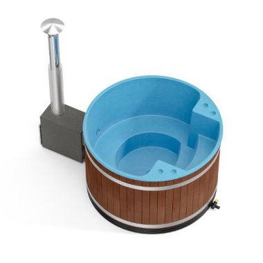 Уличная купель на дровах Kirami Comfort Family M CULT-si Eco Plank