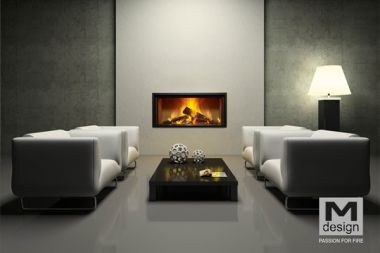 Каминная топка M-design Argento 1050 H