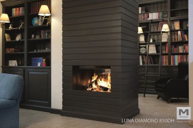 Каминная топка M-design Diamond 850 DH Double Face