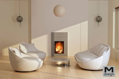 Каминная топка M-design Diamond+ 550 V