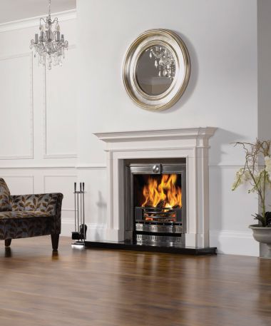 Каминная вставка Stovax Kensington insert matt black