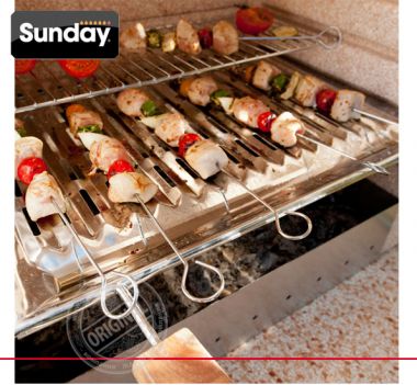 Печь барбекю Sunday Grill Mallorca Crystal
