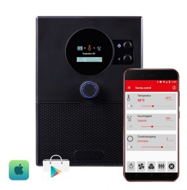 Пульт керування Sentiotec home.com4, чорний / білий