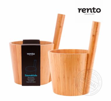 Шайка Rento из бамбука