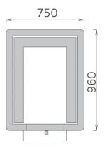 Дровяная печь для бани Tulikivi SK950