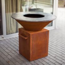 Дизайнерский мангал AHOS Original corten