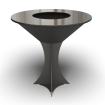Дизайнерский мангал AHOS Olympic 1000 black