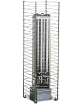 Піч HUUM CLIF 3,5 kW настінний монтаж