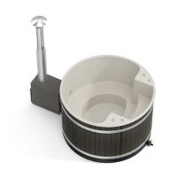 Уличная купель на дровах Kirami Comfort Family M CULT-si Eco Plank