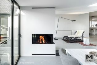 Каминная топка M-design Diamond 1100 CL