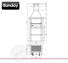Печь барбекю Sunday Grill Melody Bbq