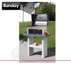 Печь барбекю Sunday Grill New Port Crystal