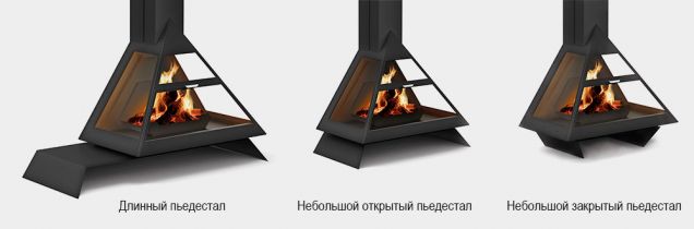Камин пристенный Traforart Admeto встроенный