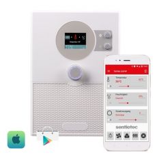 Пульт керування Sentiotec home.com4, чорний / білий