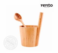 Шайка Rento из бамбука