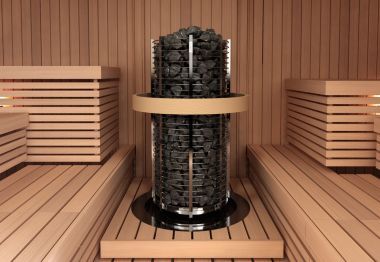 Каменка электрическая Sawo TOWER ROUND TH6-90NS