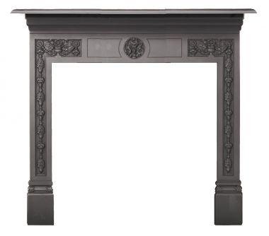 Чугунное каминное обрамление Stovax Victorian matt black