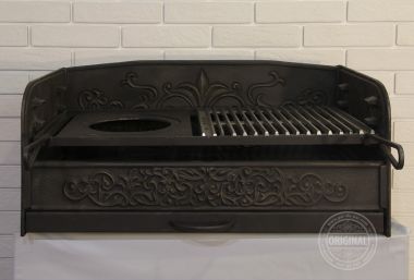 Чугунный мангал барбекю Лилия - два типоразмера